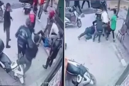 Zabıta ve pazarcılar arasında yer kavgası çıktı 26