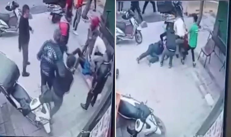 Zabıta ve pazarcılar arasında yer kavgası çıktı 11