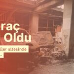 Galericiler sitesinde yangın: 7 araç kül oldu 13
