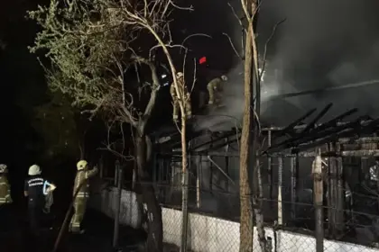 Şoförlerin dinlendiği gecekonduda yangın! Kuşlar telef oldu! 30