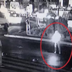 El yapımı patlayıcıyı yola atıp kaçtı 13