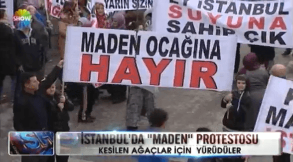 Paşaköy'de maden ocağı protestosu 11