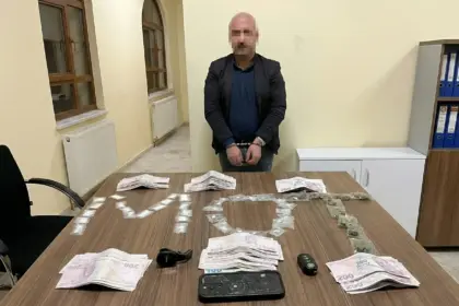 Mıknatıslı düzenekten uyuşturucu çıktı 22