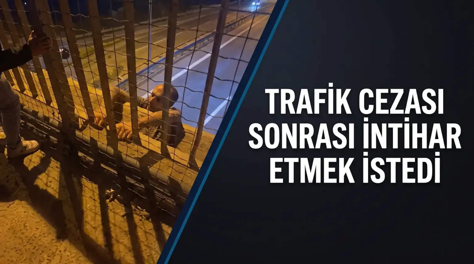 Trafik cezası sonrası intihara kalkıştı! 21 sultanbeyli intihar kopru sultanbeyli-intihar-kopru